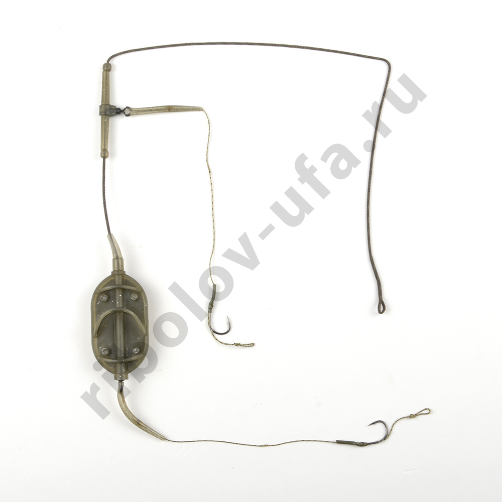 Монтаж карповый Orange #33 Arc Flat Metod Leadcore, для бойла 50гр