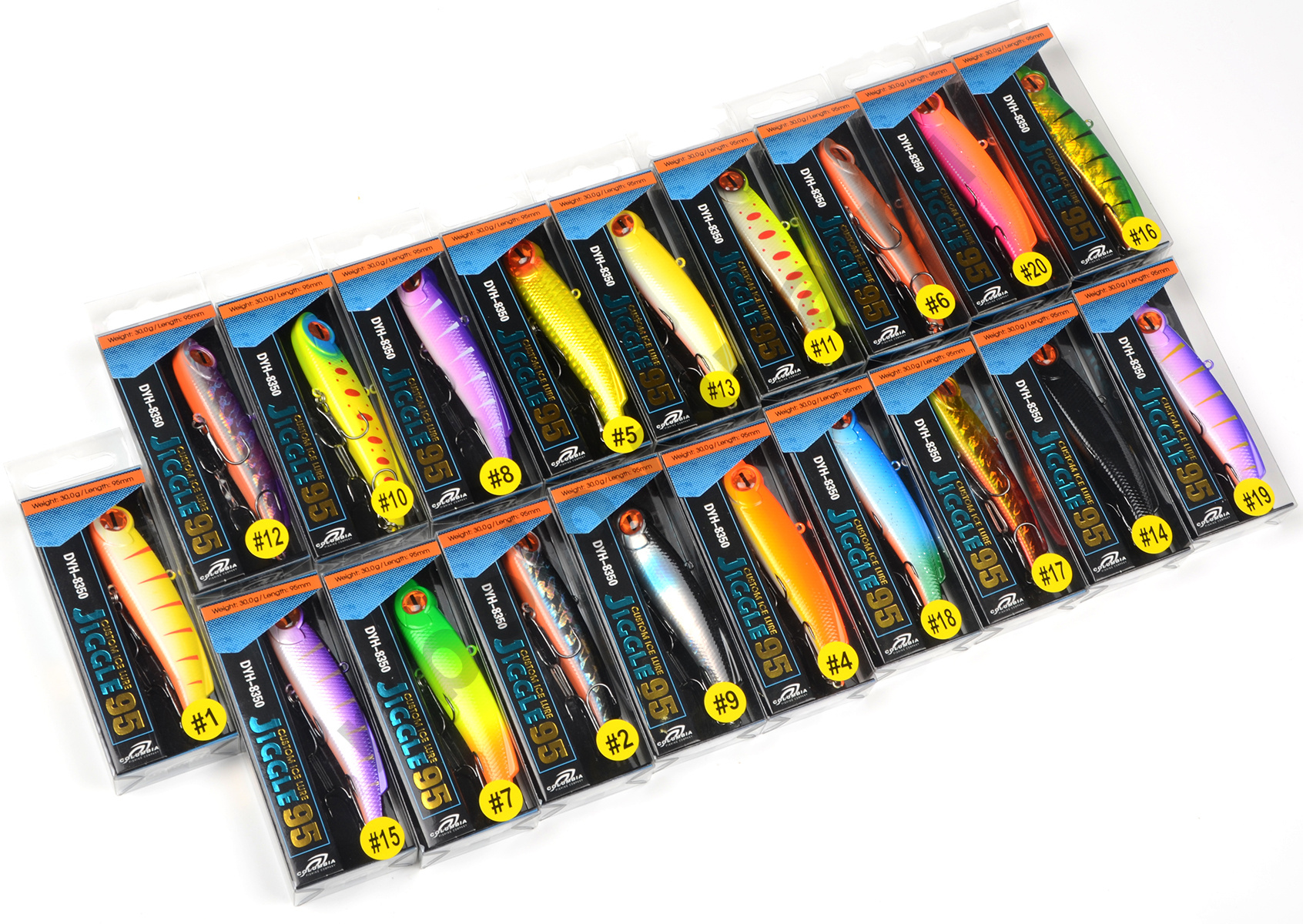 Виб Columbia Jiggle 95 30гр. цв. 15