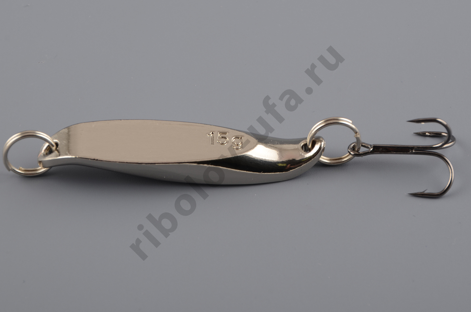 Блесна Kaida Spinner&Spoon mod.1104 15гр. серебро