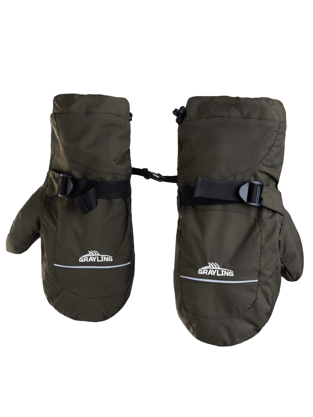 Варежки Novatex Рыбак Профи цв. Хаки, ткань Таслан, термотекс, флис, р. L