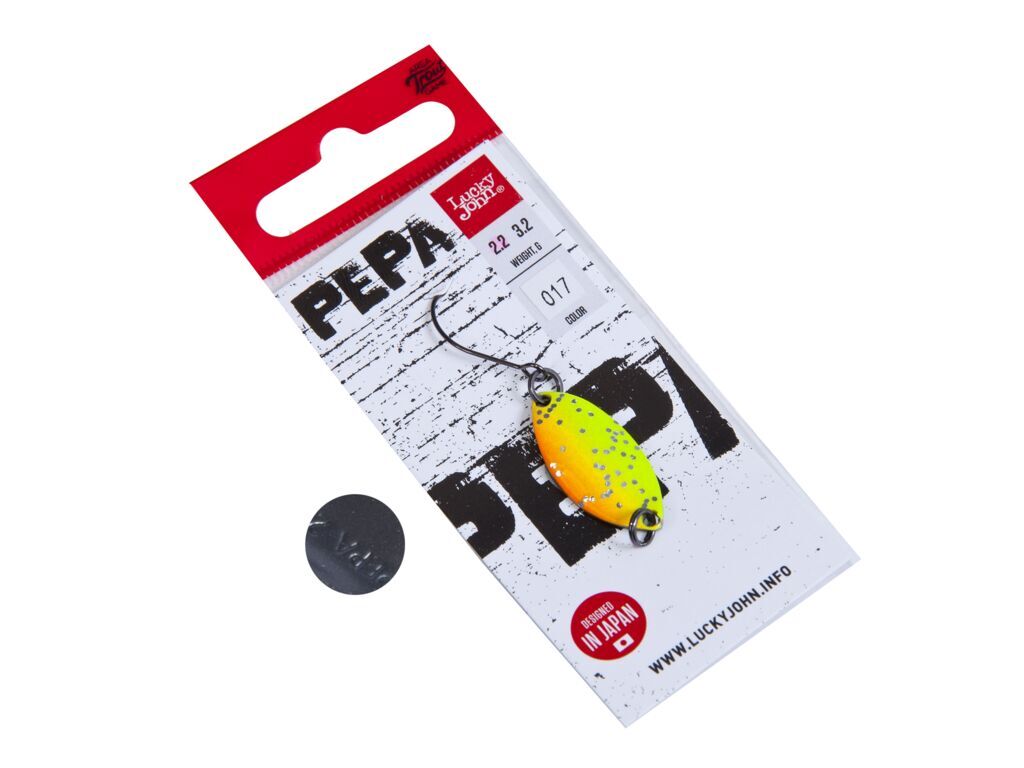 Блесна колеб. Lucky John Pepa длин.25мм/02.2 г цв. 017