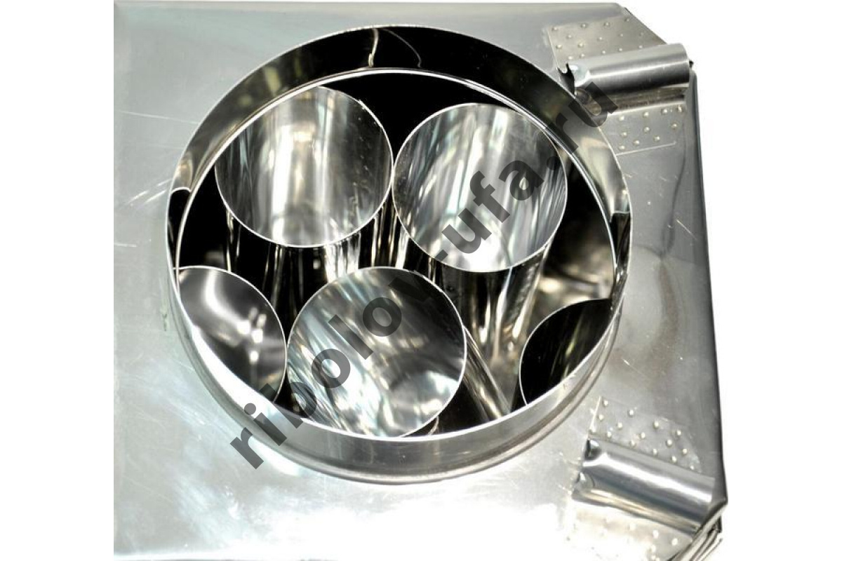 Печь Турист 15л с искрогасителем и экраном