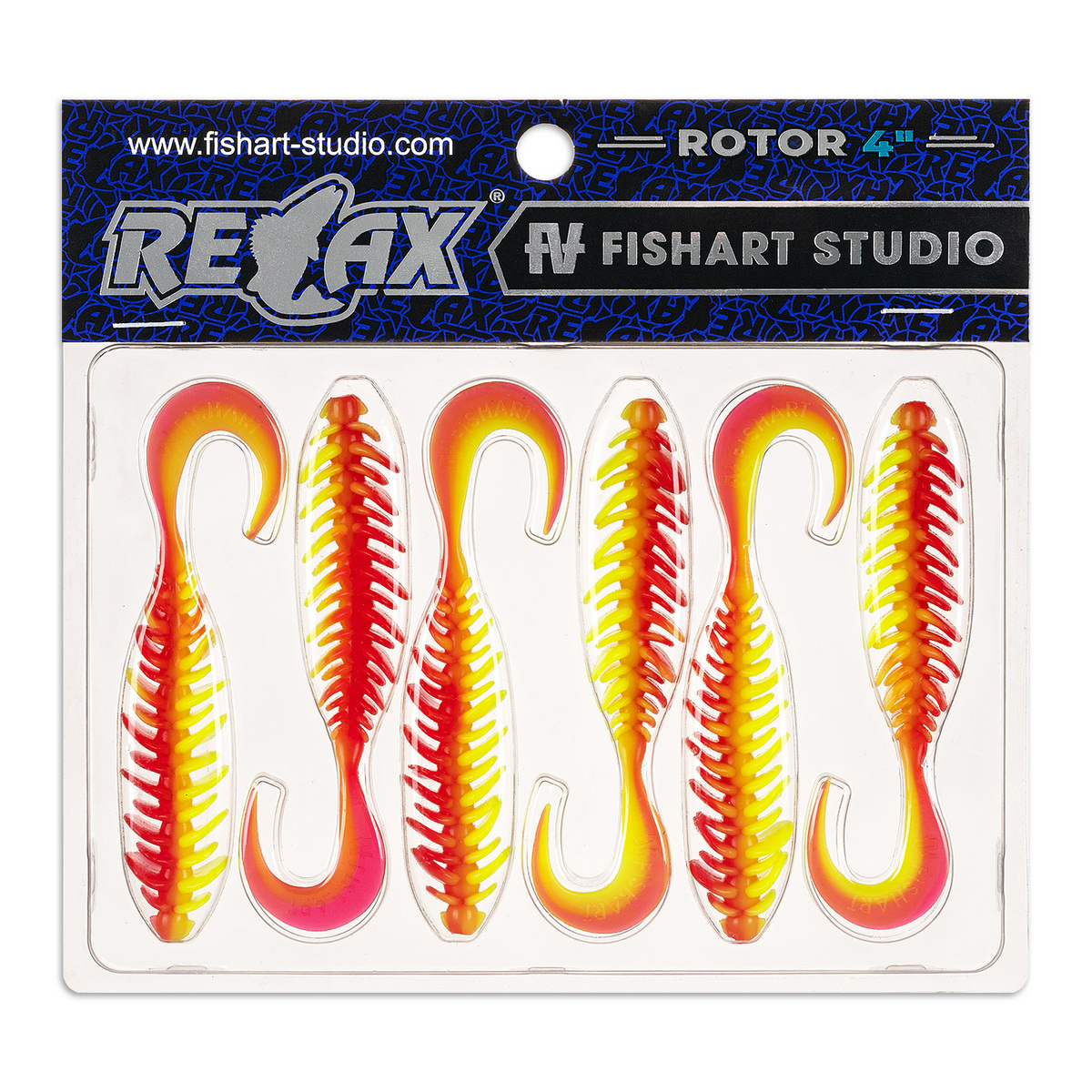 Силиконовая приманка Relax Rotor 4in 10см - TL097