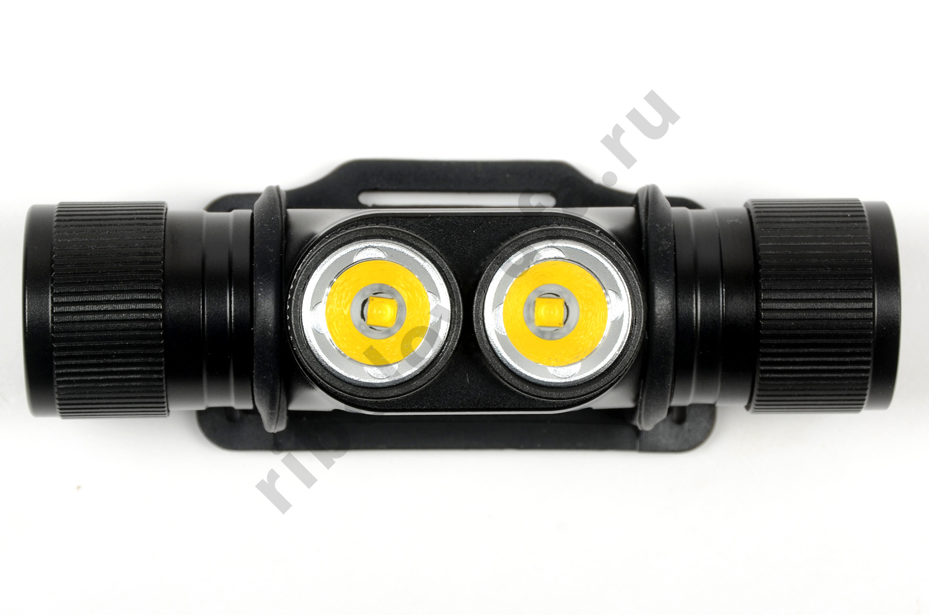 Фонарь подводный налобный Sargan Night Star 900 люмен, 2 диода, черный, свет желтый