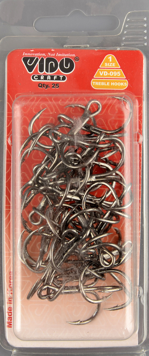 Крючок-тройник Vido VD-095 № 1