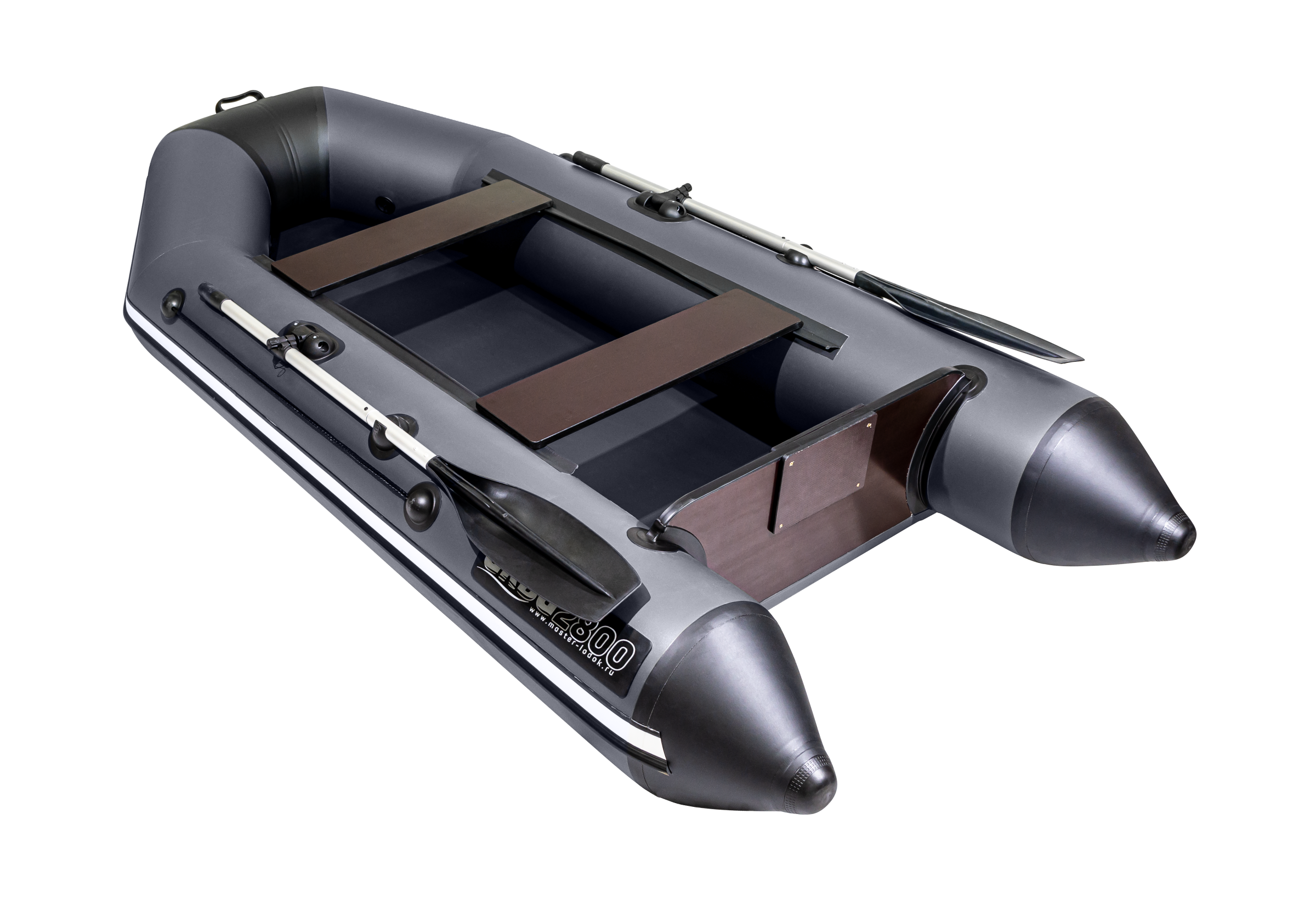 Лодка Аква 2900 графит/черный