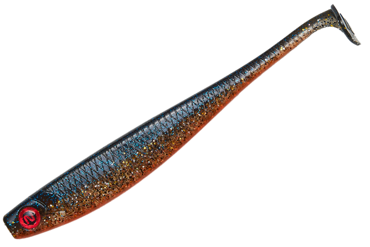 Силиконовая приманка Narval Fishing Skinny 14см #034-Black Prince (3шт/уп)