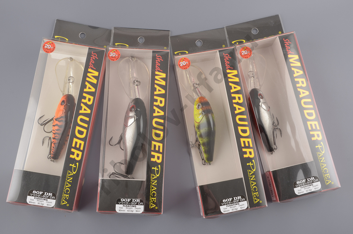 Воблер Panacea Shad Marauder 80F DR, 30.0 гр., 20фут+/6м+, цв.T002