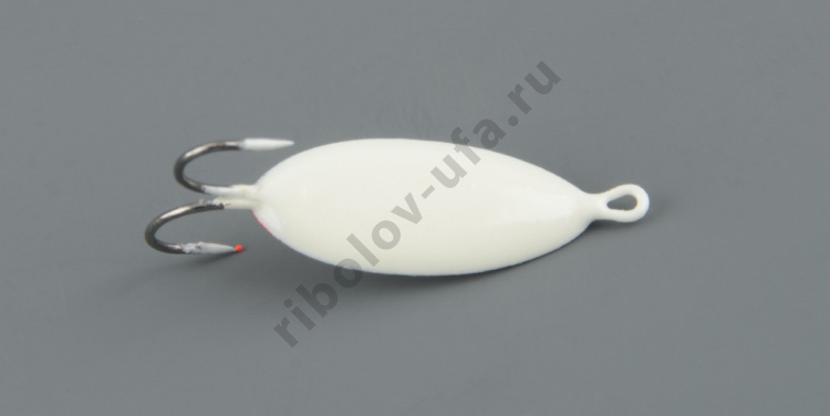 Блесна зимняя Пирс Суперкаст 1,8 гр., нейзильбер+СН с 2-мя крючками