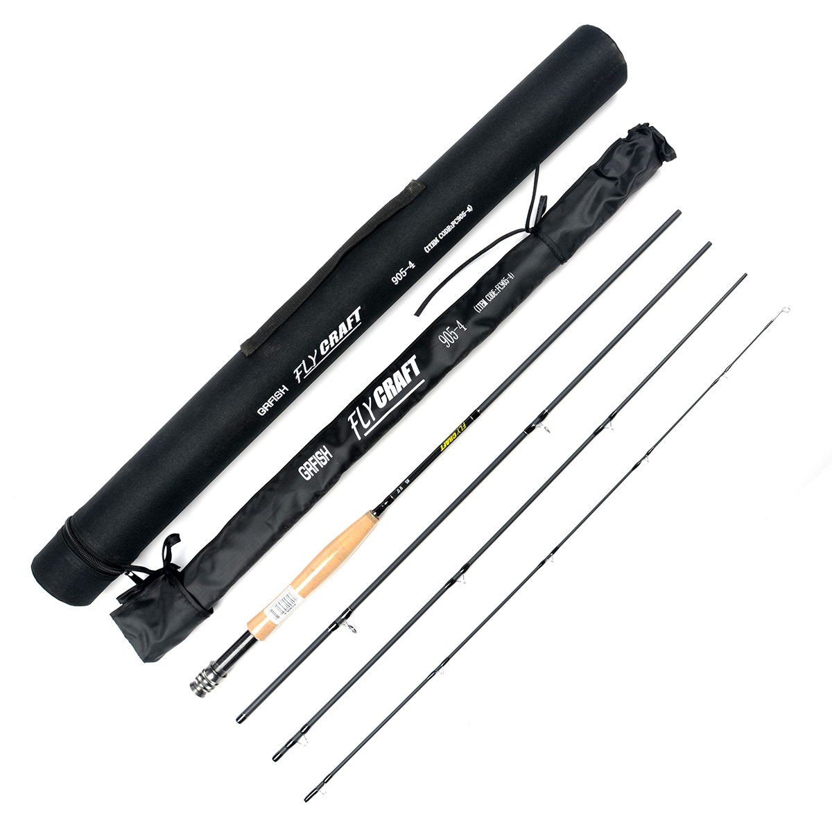 Удилище нахлыстовое Grfish Flycraft FC905-4 ( 2,70м, 4 класс, тубус)