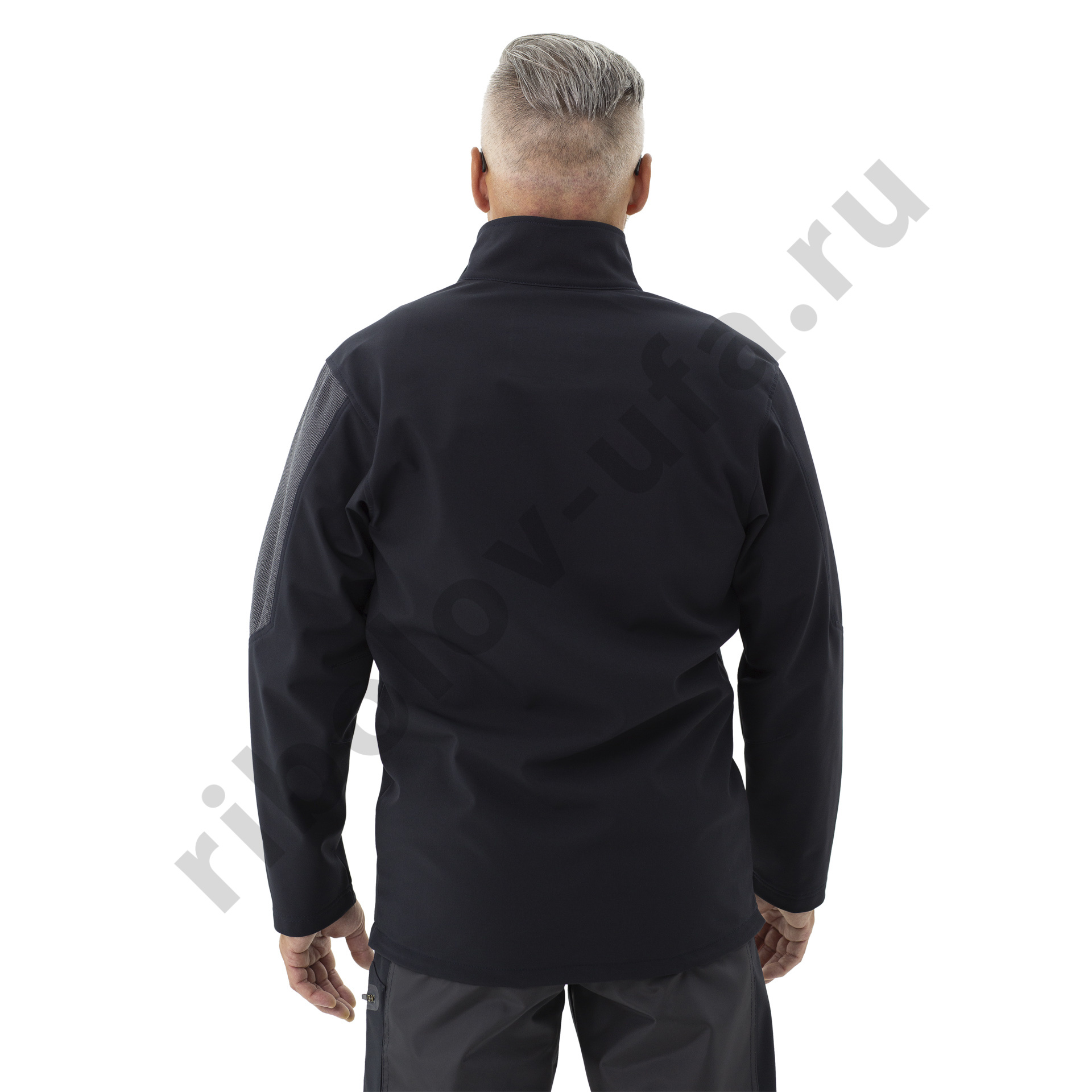 Куртка Aquatic КС-03ТС (soft shell, цвет: темно-синий) р. 52-54