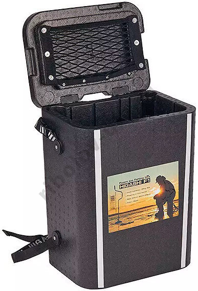 Ящик зимний Higashi Foam Ice Box F1 черный