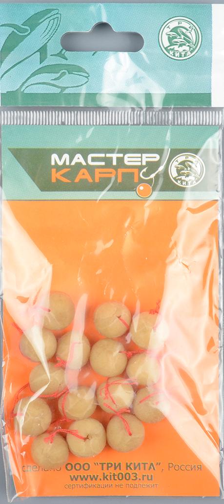 Бойлики Три кита Мастер Карп d.12 мм мед (уп/10 шт)