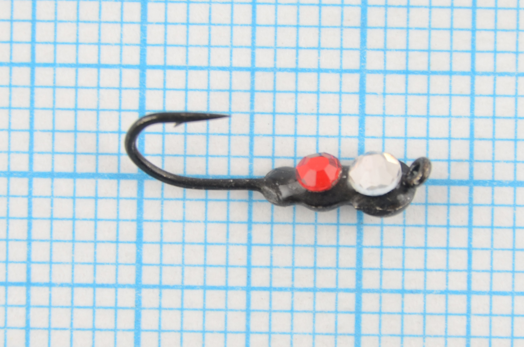 Мормышка вольфрам Bravo Fishing Муравей с ушком и Swarovski 3 мм 0,30гр Bn