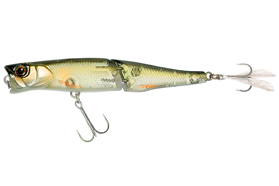 Воблер Jackall Boil Trigger 100 дл. 10 см, глуб.-поверх., 10.2 гр., floating, цв. ghost ayu