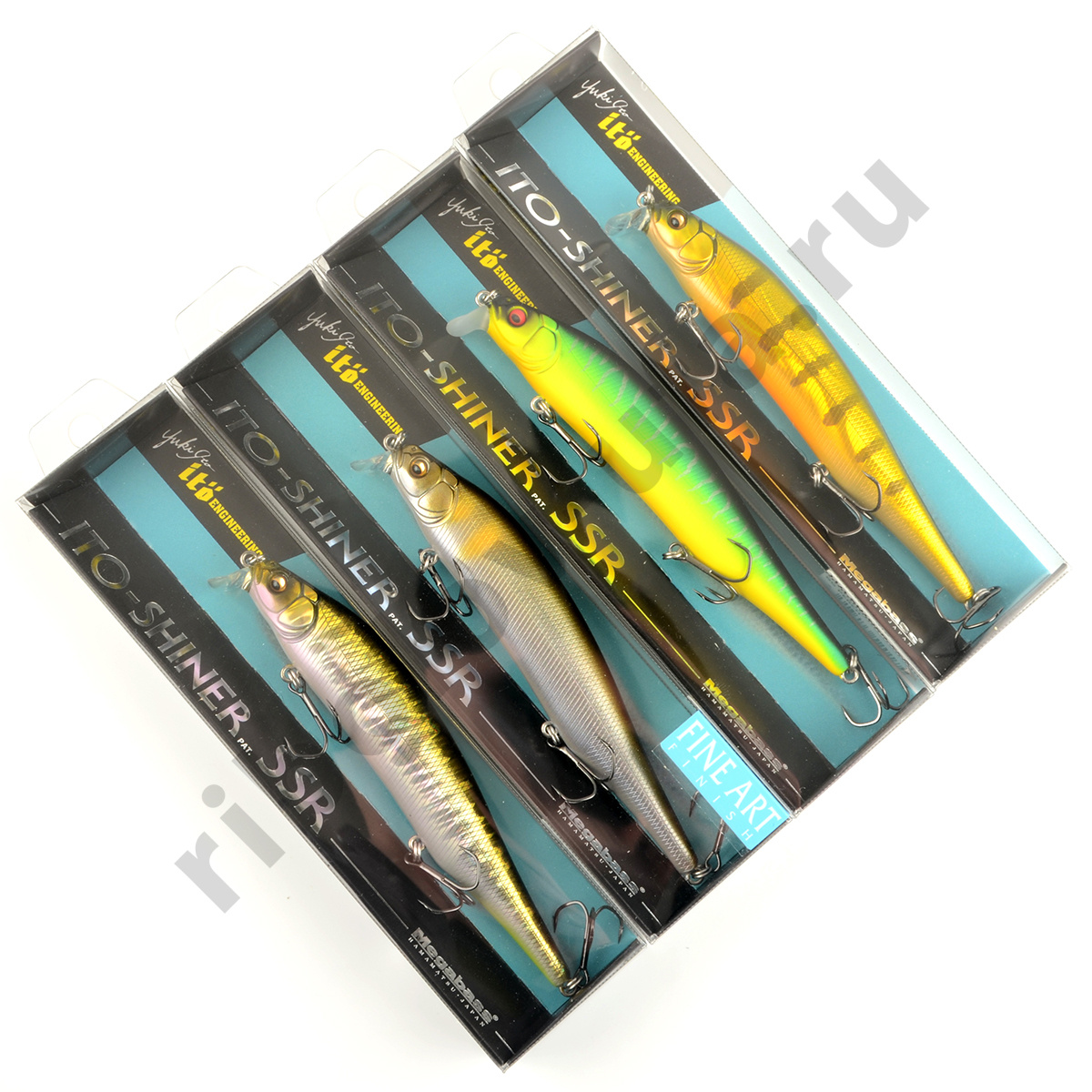 Воблер Megabass Ito Shiner SSR 115мм 14гр 0,0-0,7м цв. fa se ayu