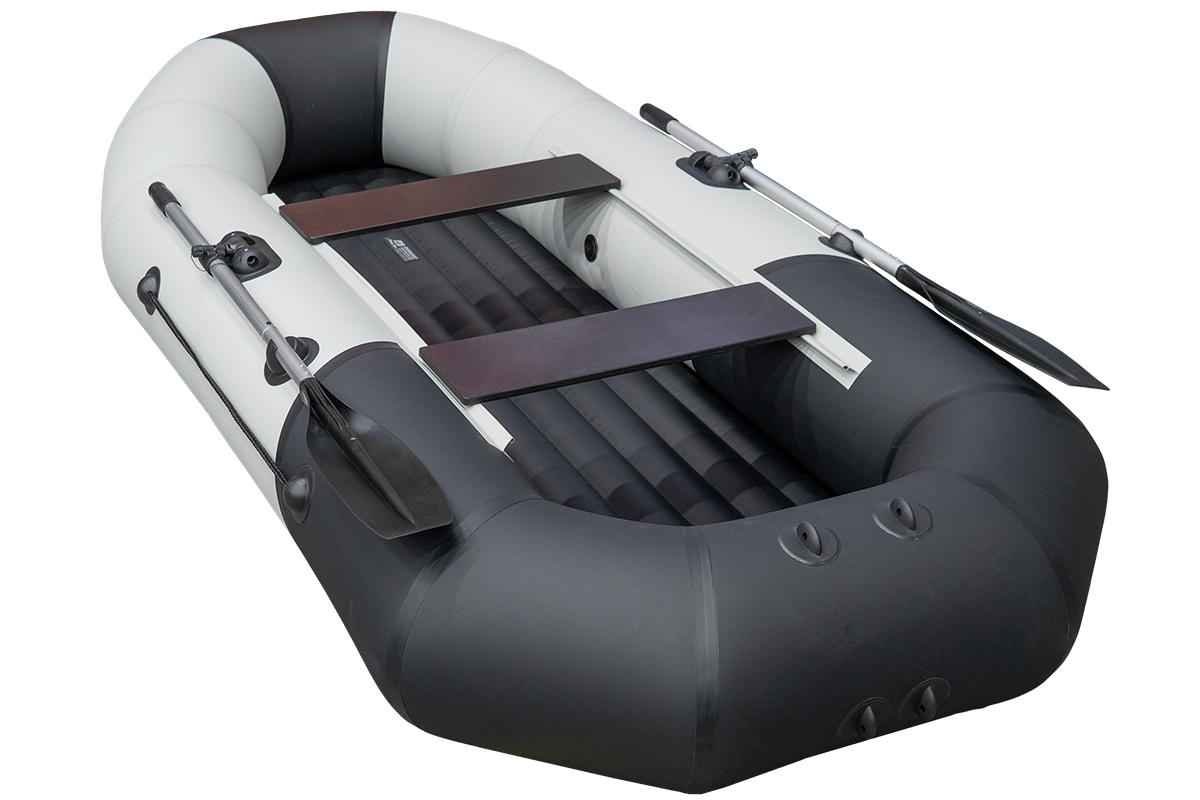 Лодка Таймень NX 270 НД комби св-сер/черный