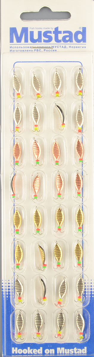 Набор мормышек РВС тип 2 702 Коза (уп.32шт)