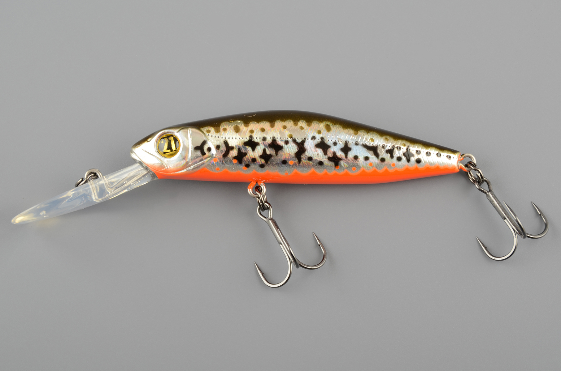 Воблер Pontoon 21 Crack Jack 78F-DR, 78мм., 10.6гр., погруж.2.0-2.5 м., №R53