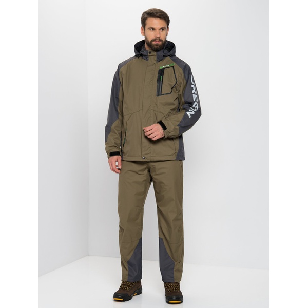 Костюм демис. Huntsman Орегон цв.Хаки/Серый тк.Breathable р.48-50 рост 170-176 (РР)