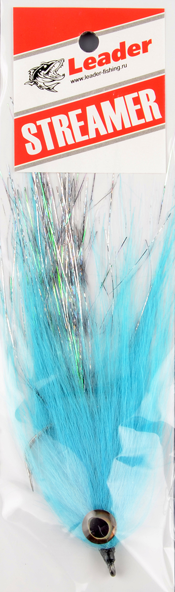 Джиг-Стример Leader размер M, 120-140мм. кр. 3/0 Цвет 2755