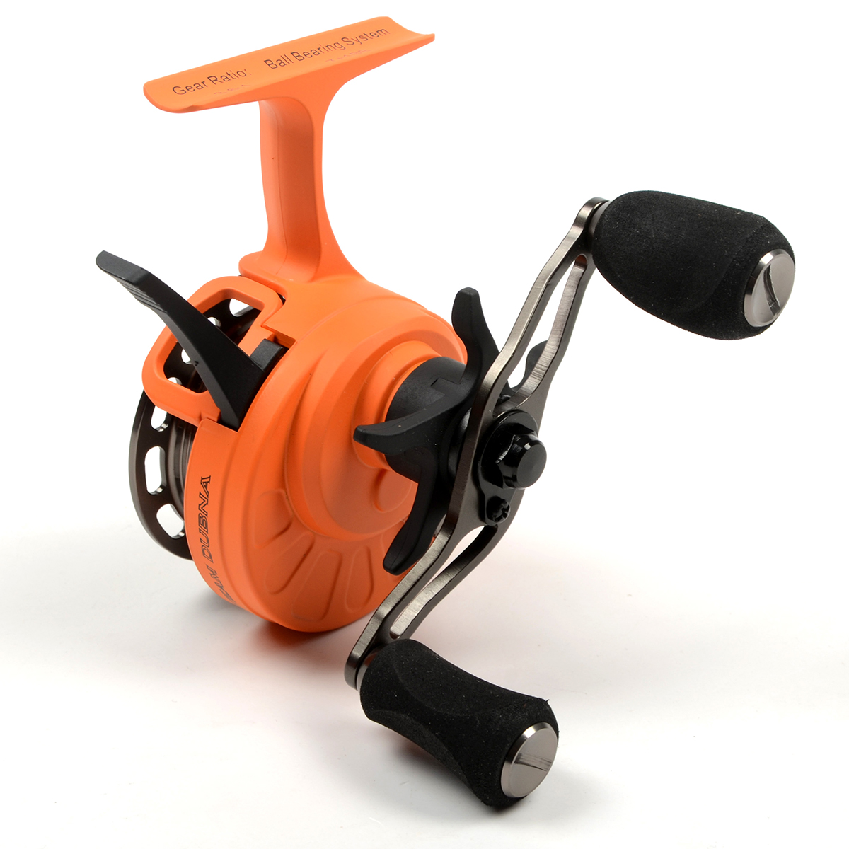 Катушка зимняя мульт. Jig It Team Dubna Chilly Sun, left hand