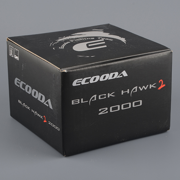 Катушка безынерц. Ecooda Black Hawk II 2000 (10BB+1RB.алюмин. корп.,5.1:1, 265g 0.235-150m)