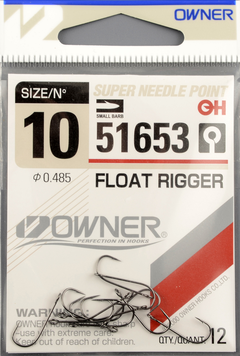 Одинарные крючки Owner 51653-10 MH-12