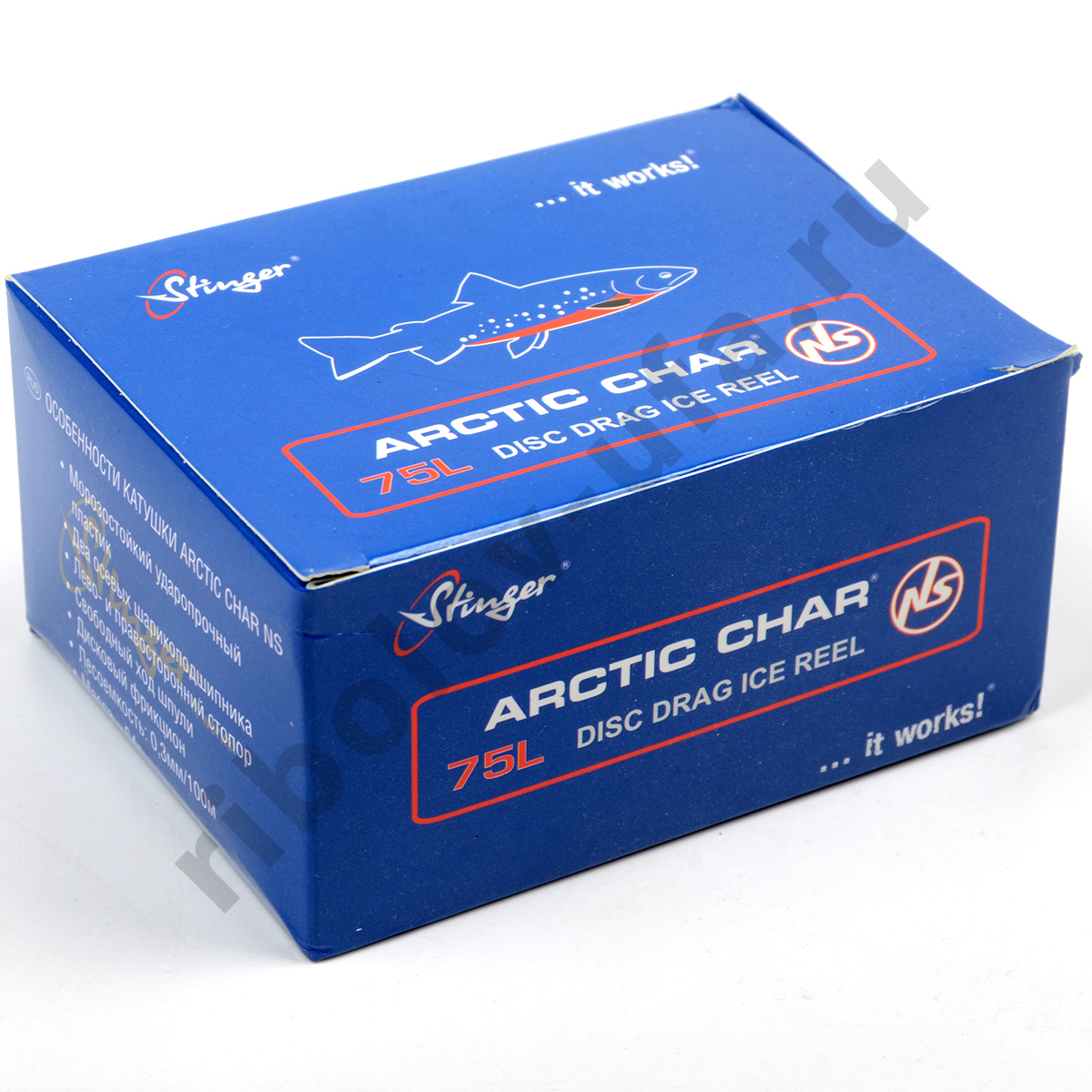 Катушка зимняя Stinger Arctic Char NS 75мм L
