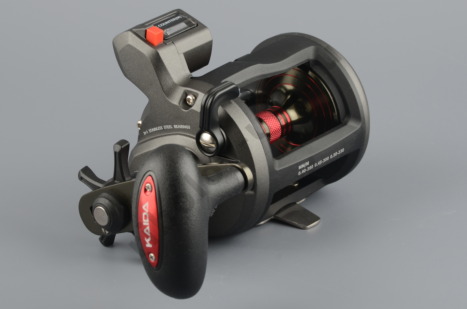 Катушка мульт. Kaida Concorde CC2000LC с счётчиком 