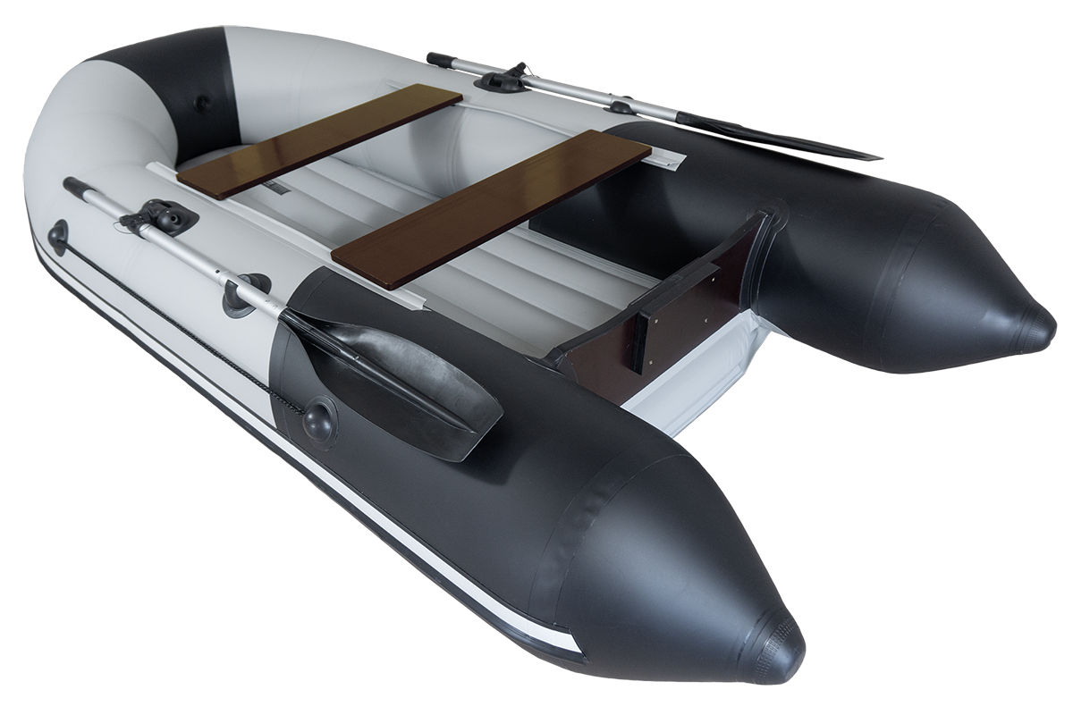 Лодка Таймень NX 2800 НДНД светло-серый/черный