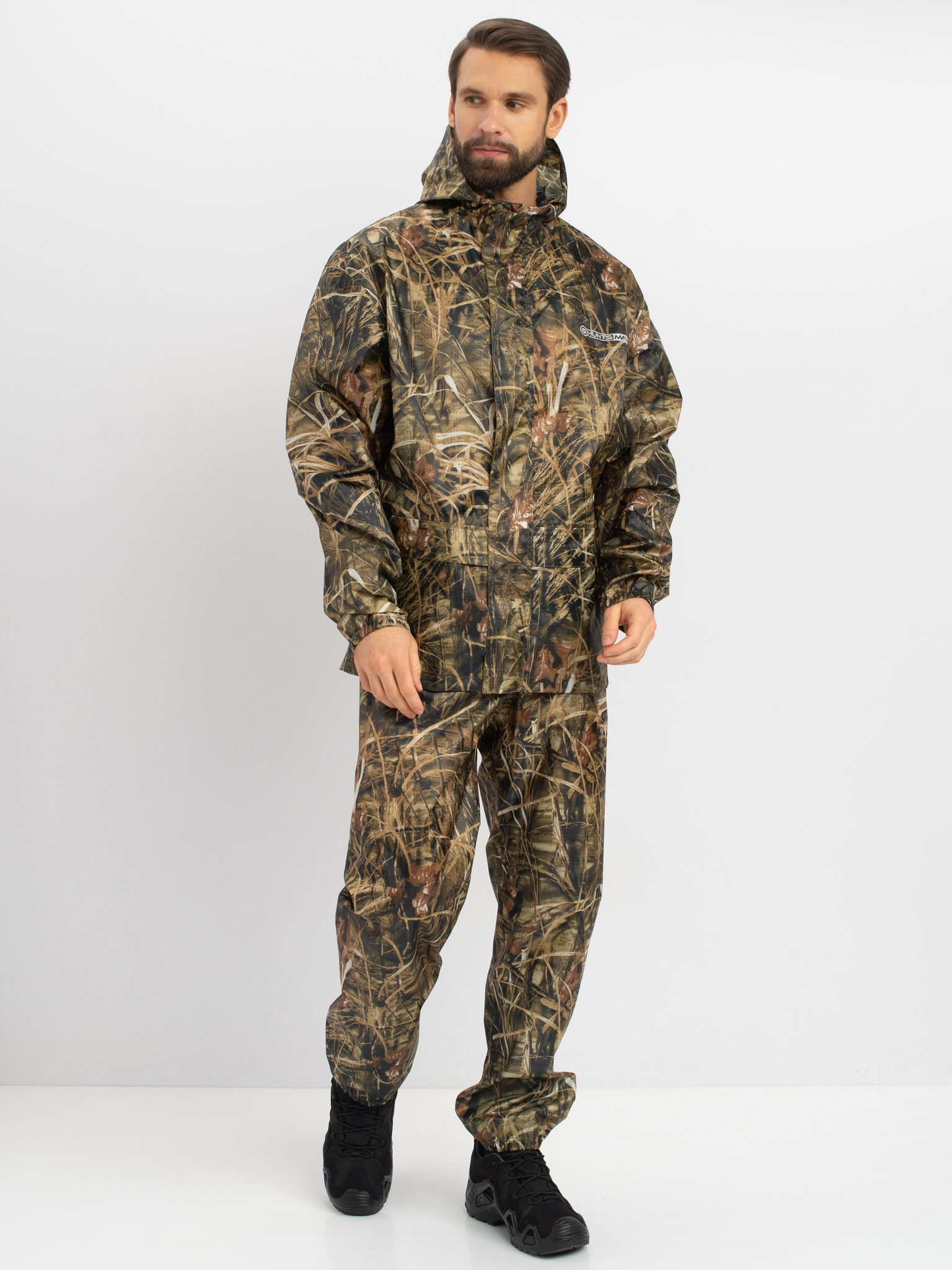 Костюм Huntsman Склон-2 (ВВЗ 3000мм) цв.Камыш тк.Таффета р. 60-62, рост 188