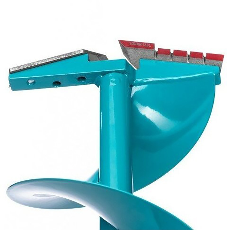 Ледобур ЛР-180Д левое вращение, цельнотянутый шнек