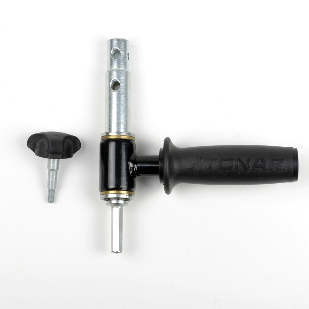 Адаптер ледобура под шуруповерт АШ-25У для ледобура (d выходного вала 19/22см,с ручкой) Тонар