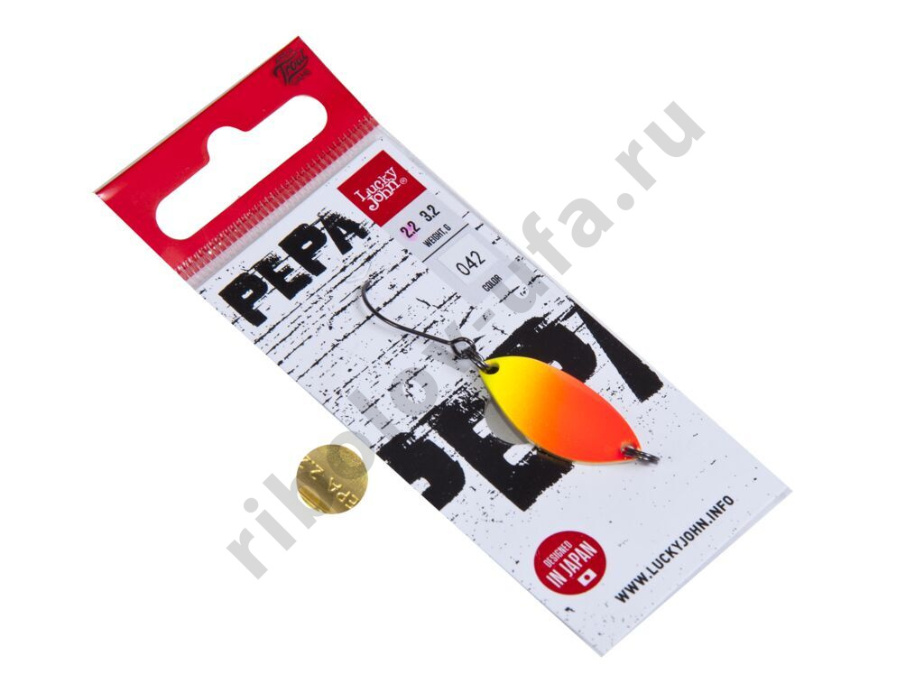 Блесна колеб. Lucky John Pepa длин.25мм/02.2 г цв. 042