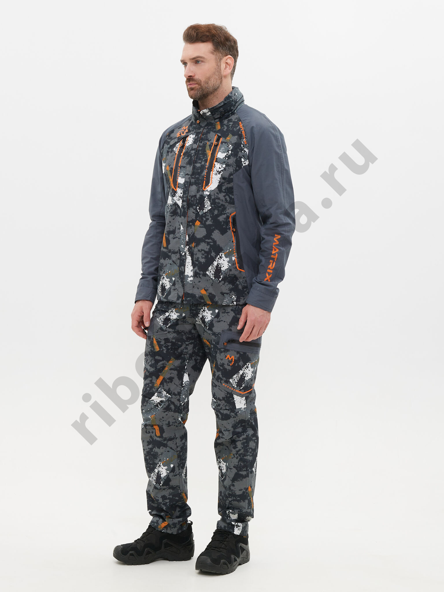 Костюм летний Матрица NEW ткань Nylon Cotton Рип-Стоп цвет 192 (Размер: 52-54, Рост: 170-176)