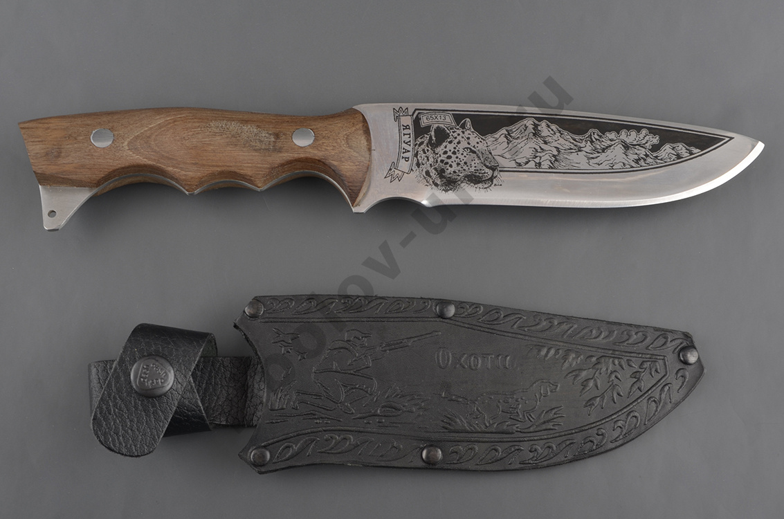 Нож No name Кизляр Ягуар дерев. ручка