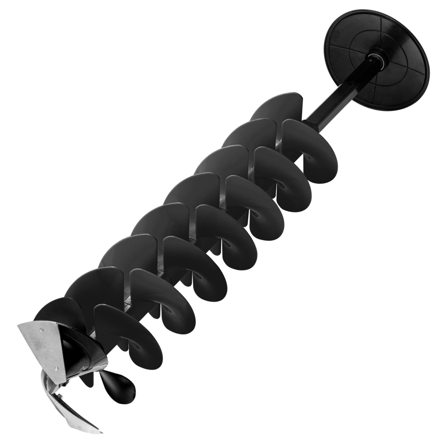 Шнек ледобура с адап. под шуруповерт Rextor Thunderbolt 150мм, S пластиковый