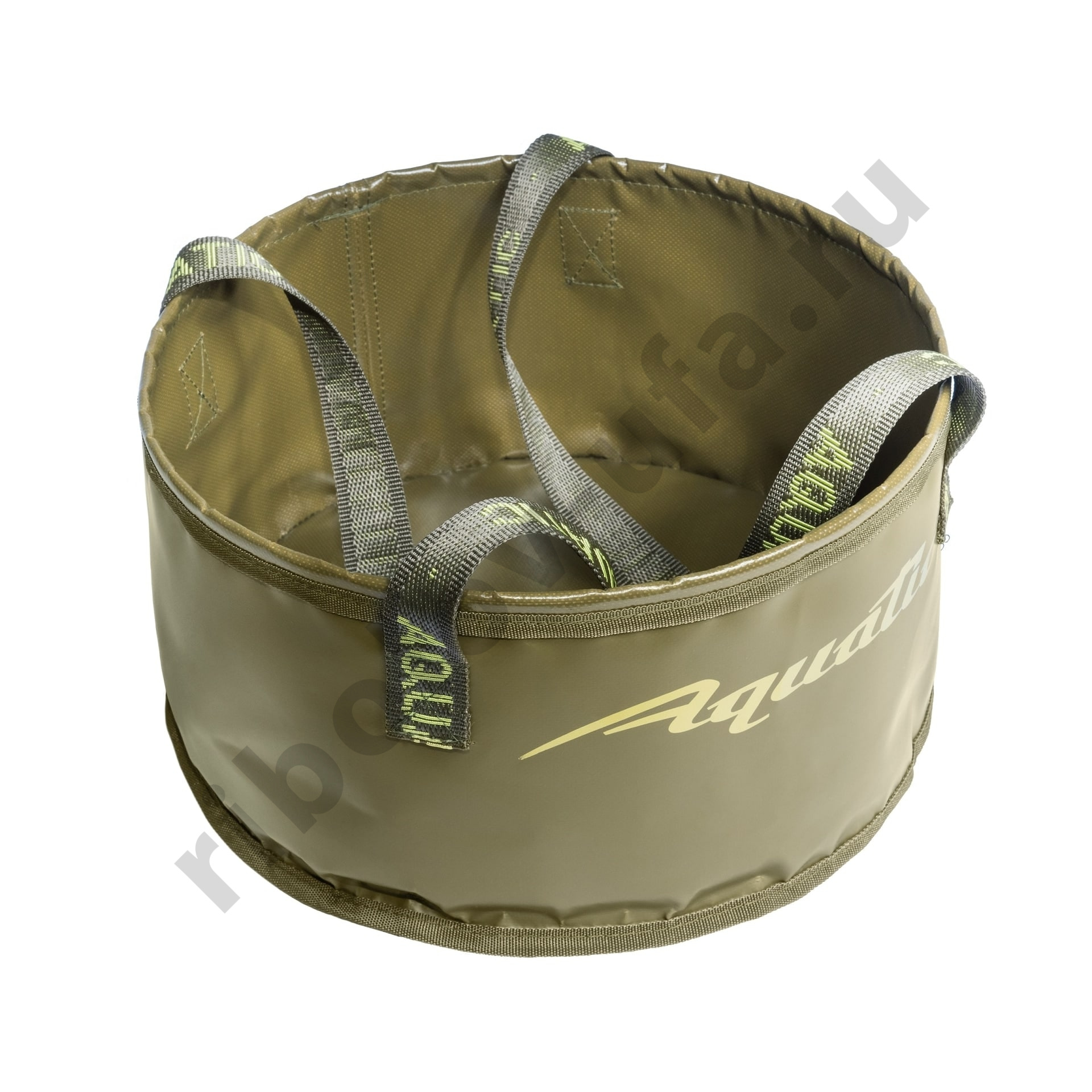 Ведро Aquatic для замешивания прикормки складное (большое) В-02