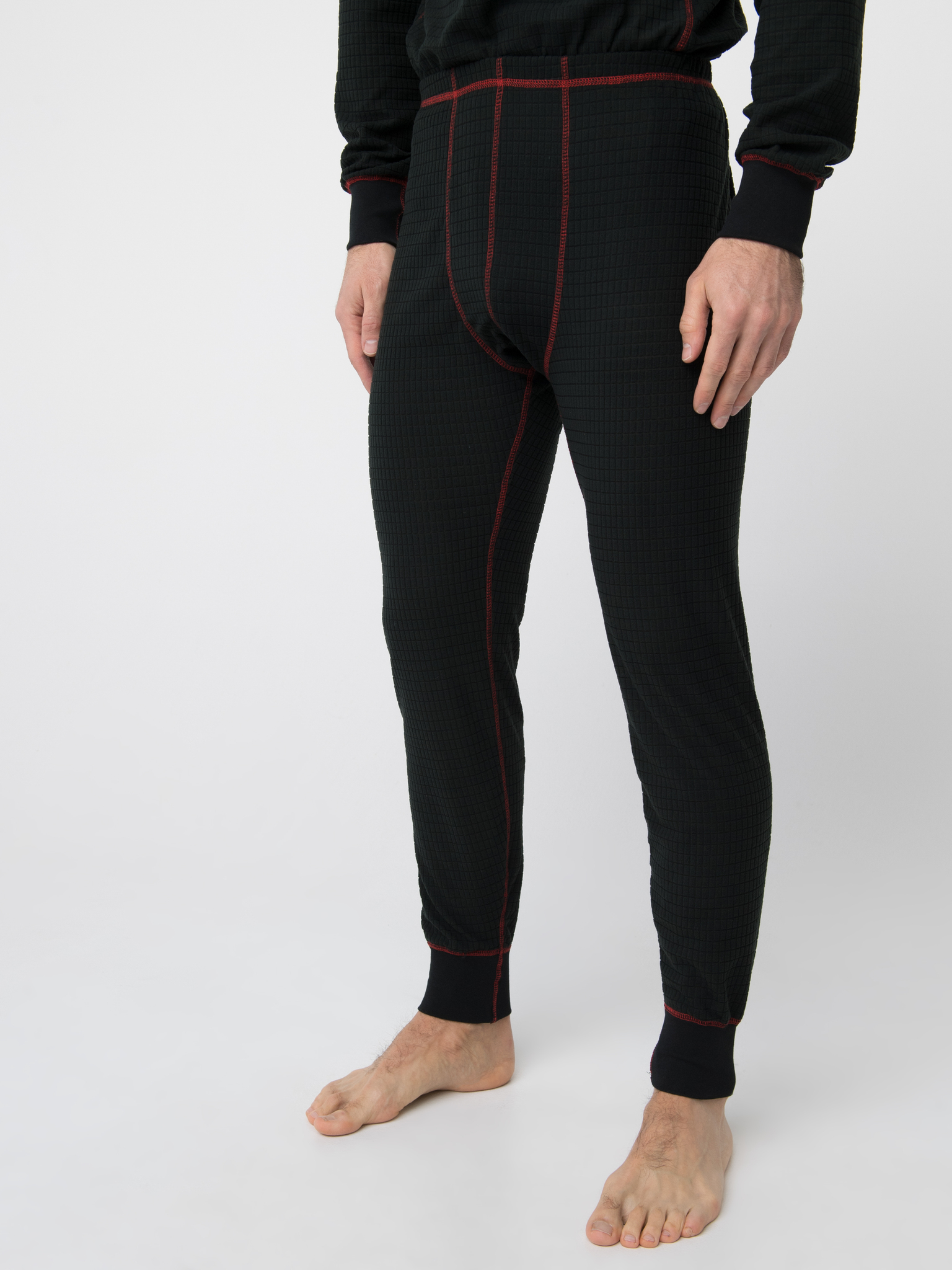 Термобелье Huntsman Thermoline цв.Черный, ткань Флис Фактурный р. 56-58 рост 2XL