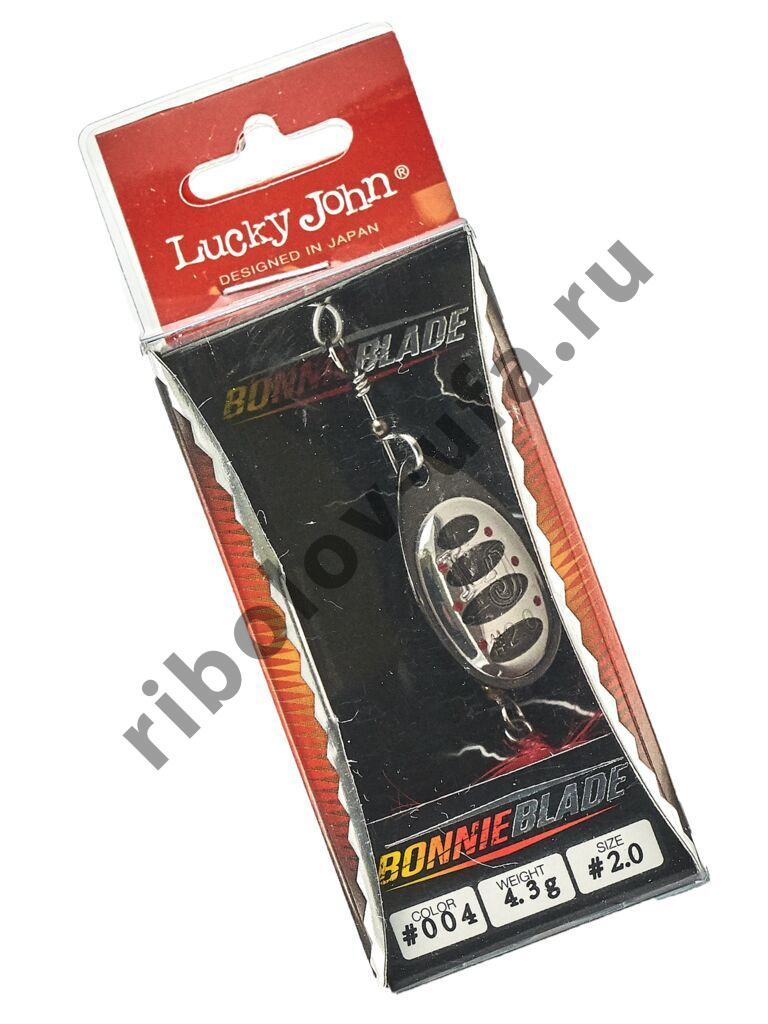 Блесна вращ. Lucky John Bonnie Blade #02, 4.3гр., цв. 004