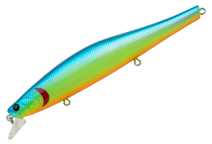 Воблер Narval Fishing Paranoid 112F 17g #004-Blue Back Chartreuse