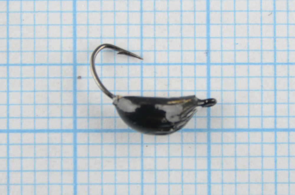 Мормышка свинцовая Санхар Кобра широкая №1 латунь 