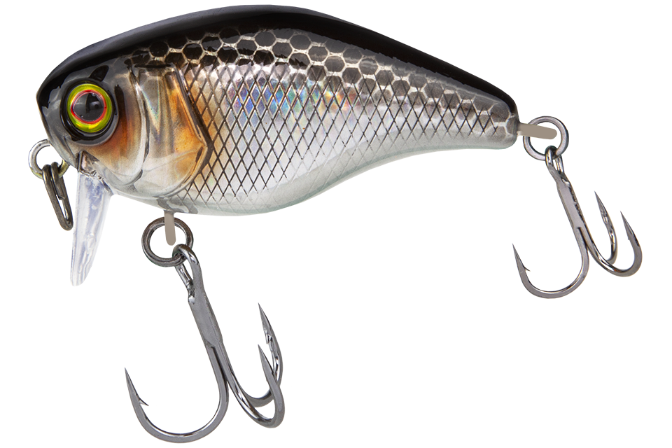 Воблер Jackall Chubby 41 SSR дл. 4.1 см, гл. 0.1-0.3 м, 5.7 гр., floating, цв. hl silver&black