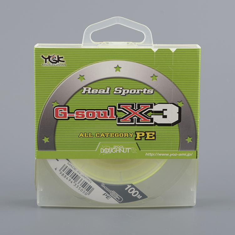 Шнур плетёный Ygk G-Soul E3 PE 100m 9lb #0.6