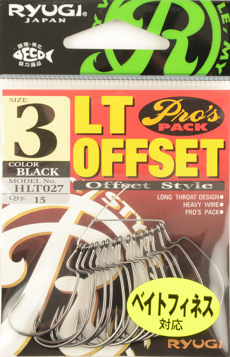 Офсетный крючок Ryugi LT Ofset NS №3