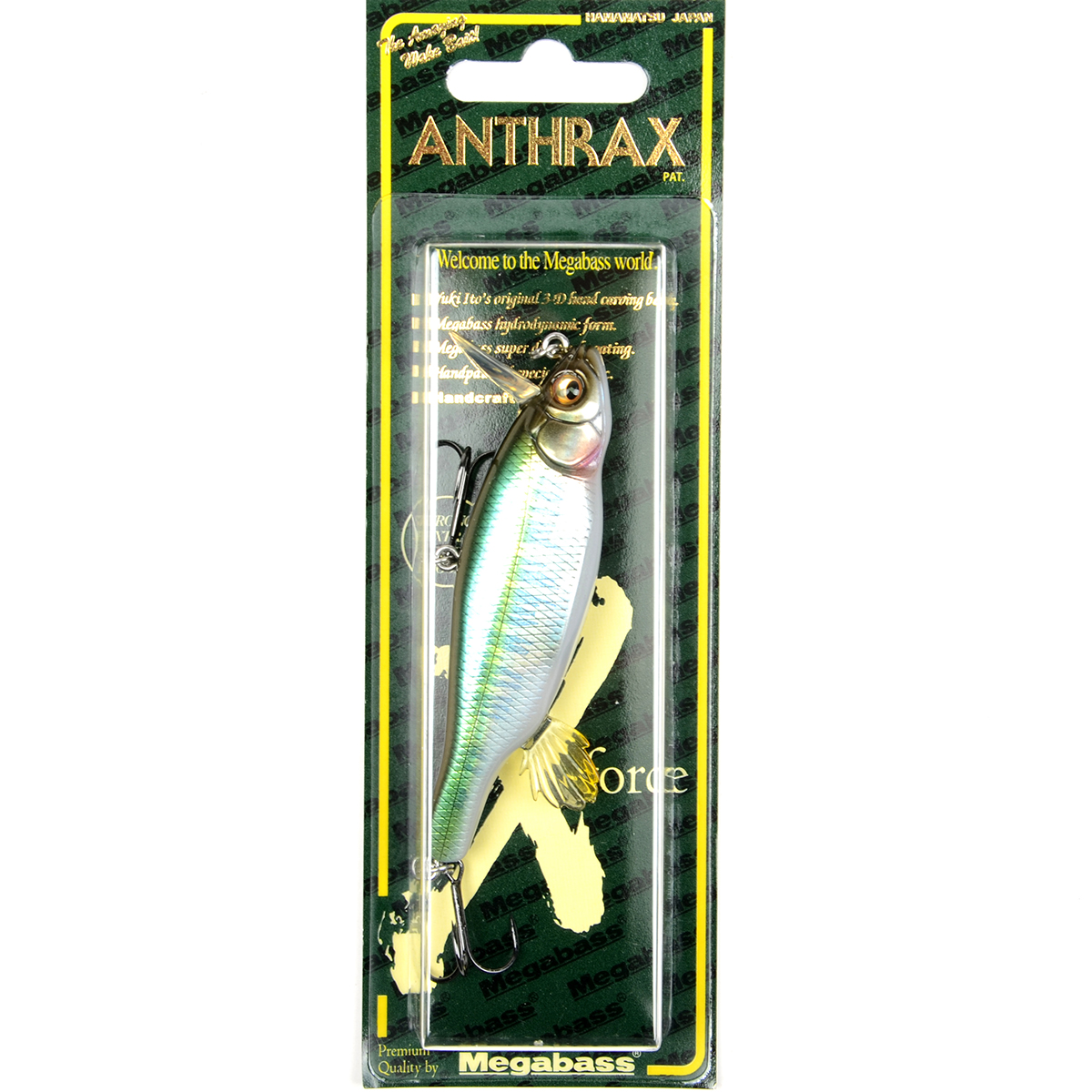 Воблер Megabass Anthrax SP-C 83F 83мм 10,6гр 0-0,3м цв. SH Hasu 551246