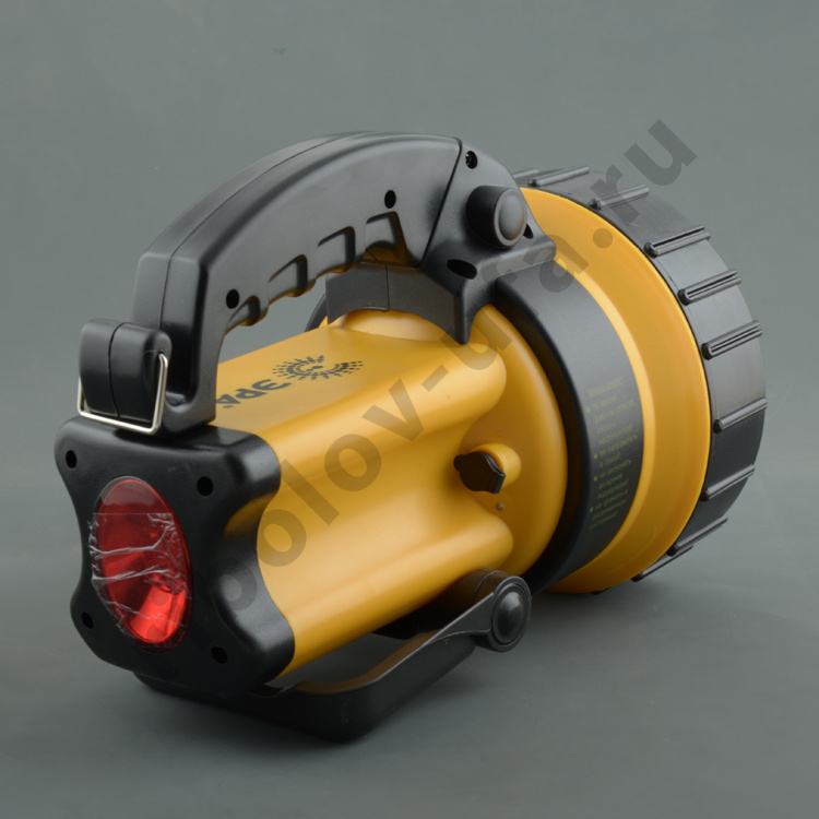 Фонарь Era прожектор (акк. 6V 4.5Ah) 36 св/д желт.+черн./пластик, автоЗУ, ремен FA 37M