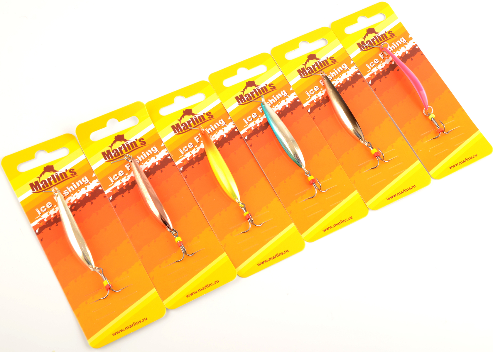 Блесна зимняя Marlins Волжанка 50мм 9гр. цв.121