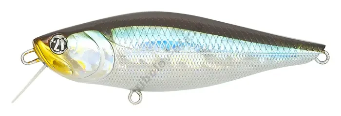 Воблер Pontoon 21 Kalikana 70F-SR, 70 мм, 7.5 гр., 0.2-0.4 м, №005